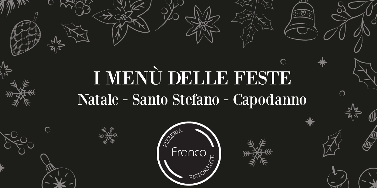 menu festività franco ristorante