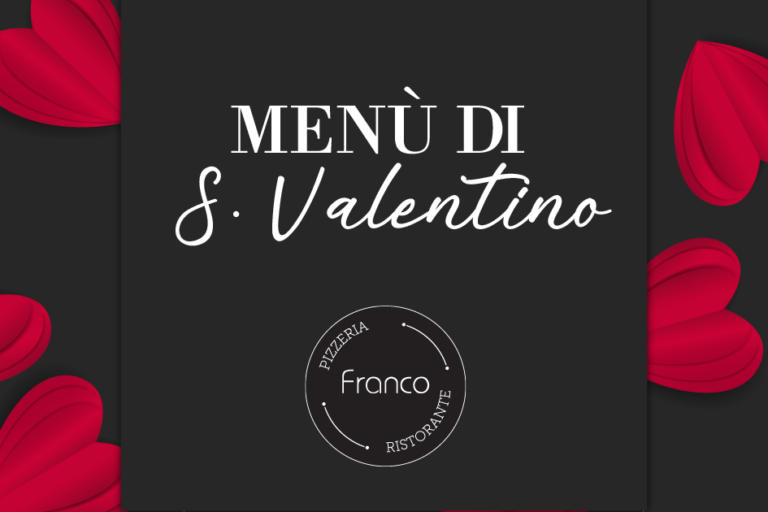 menù san valentino