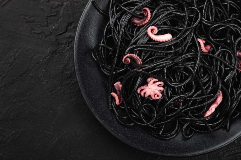 spaghetti al nero di seppia